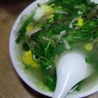 菠菜豆腐蛋花汤
